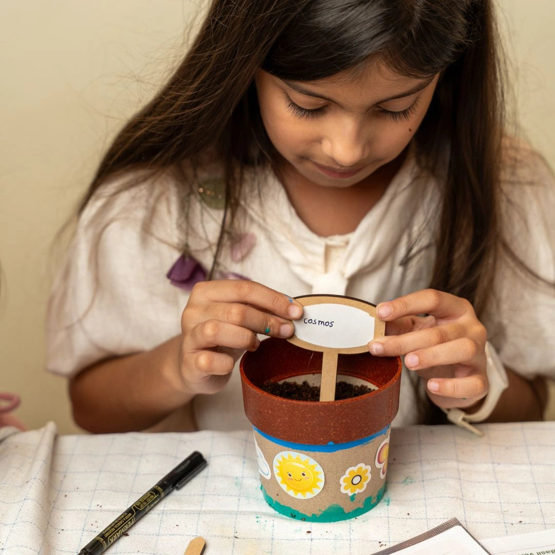 Gardening Kit - Flower & Herb Growing STEM Kit