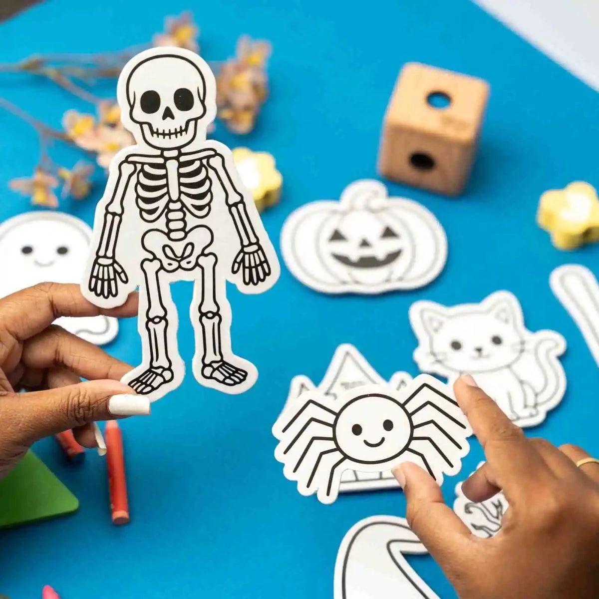 DIY Fridge Magnet - Haunted House - NESTA TOYS